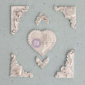 Shabby Chic Resin Treasures - Heart